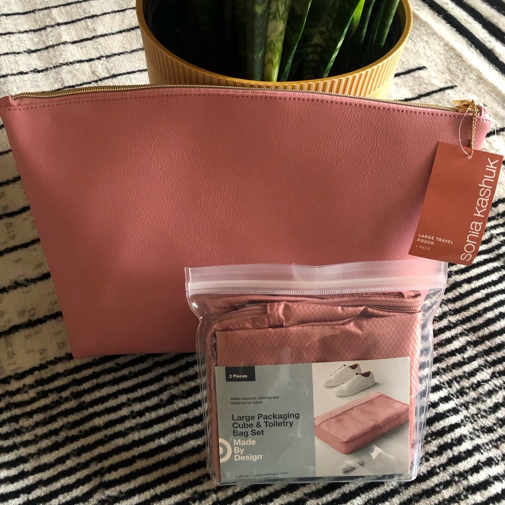 Travel Makeup and Toiletries Set